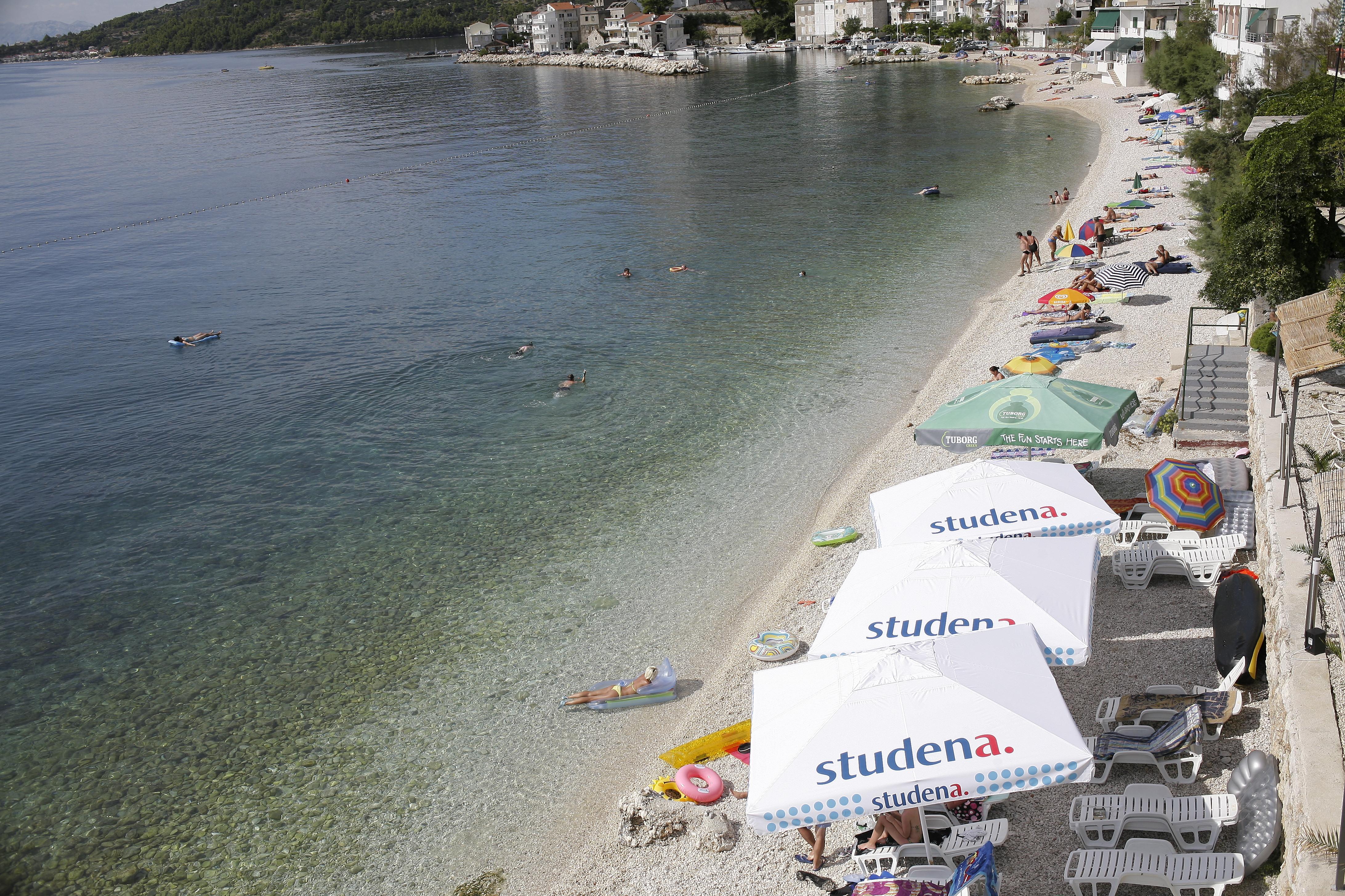 Beach Hotel Drasnice Bagian luar foto