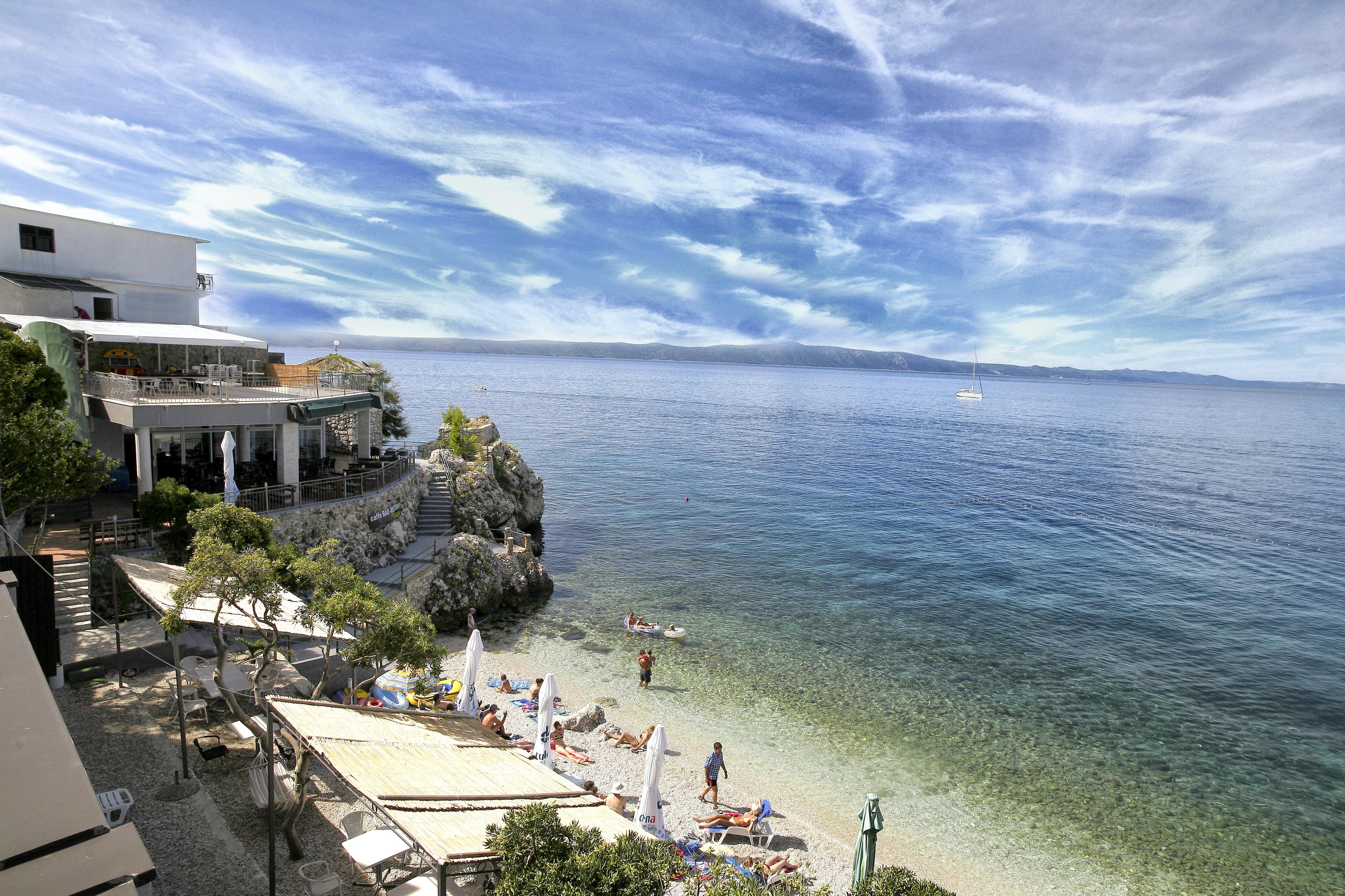 Beach Hotel Drasnice Bagian luar foto